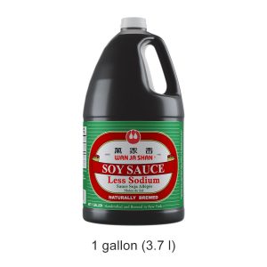 Soy Sauce Less Sodium