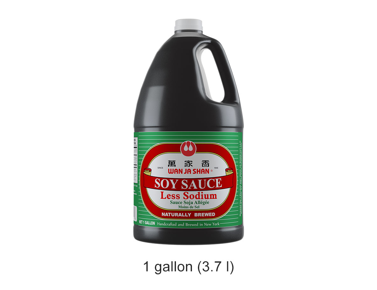 Soy Sauce Less Sodium